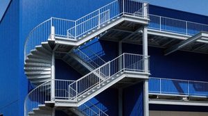 stairs and railings